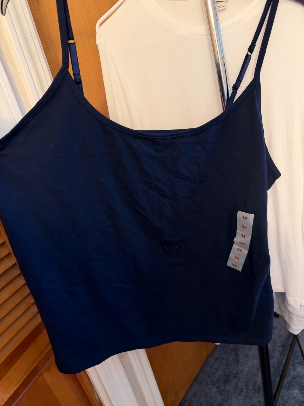 Old Navy Navy Blue Adjustable Strap Tank Top